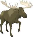 Лось, клипарт лось, клипарты животные, clipart animal, скачать клипарт, бесплатные клипарты, коллекция клипартов животные, фото клипарт