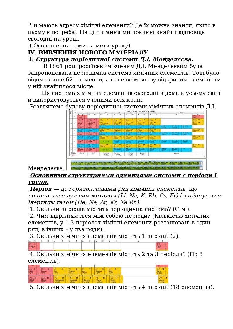 Конспекти уроків хімії 7 клас | Конспект. Хімія