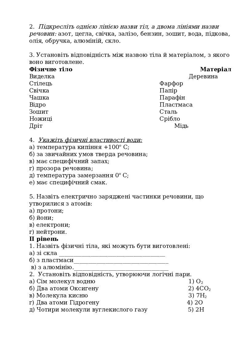 Конспекти уроків хімії 7 клас | Конспект. Хімія