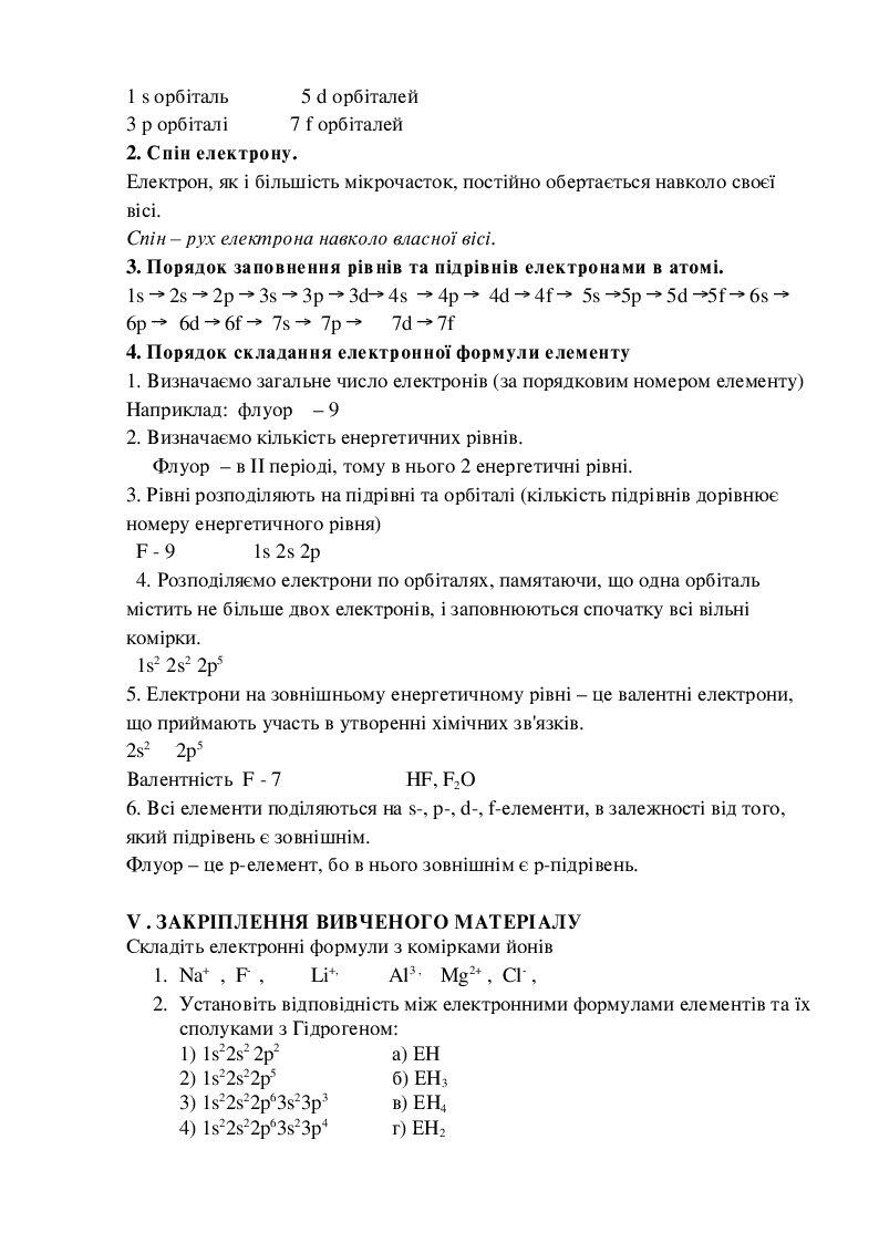 Конспекти уроків хімії 8 клас | Конспект. Хімія