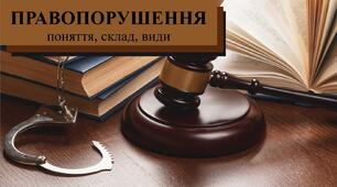 Презентація з теми: "Правопорушення: поняття, склад, види"