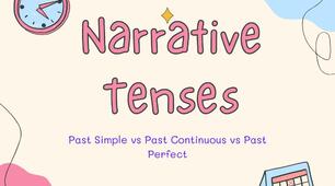 Narrative tenses (B1)