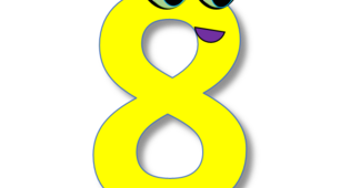 Цифра та число 8