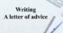 Презентація "A letter of Advice"