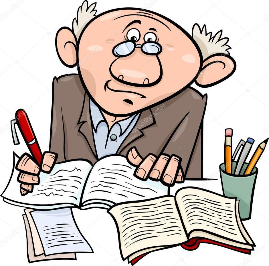 Writer cartoon: векторна графіка, зображення, Writer cartoon малюнки | Скачати з Depositphotos