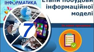 7 клас "Етапи побудови моделей"