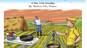 A  Day with Grandpa ( Reading-6 )