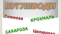 Вуглеводи. Глюкоза. Сахароза. Целюлоза. Крохмаль.