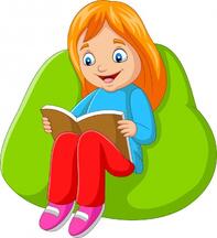 Маленькая девочка читает книгу, сидя на ... | Premium Vector #Freepik #vector #school #people #book #house | Мыльтфильм для девочки, Маленькие девочки, Иллюстрации