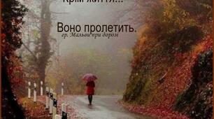 Життя іде... Та ні, біжить, минає,