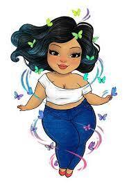 Self love: Family and body shaming | Girls cartoon art, Body positivity art, Curvy art