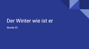 презентація для 6 (2) класу на тему "Der Winter wie ist er"