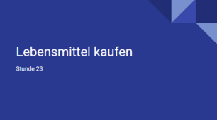презентація для 7(3) класу за темою "Lebensmittel kaufen"