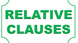  Relative clauses: defining and non-defining (the 9-th form)