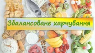 Збалансоване харчування. Конспект уроку.