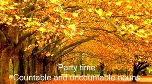 Презентація "Party time. Counable and uncountable nouns. Some, any, lots of"