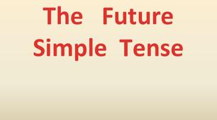 The Future Simple Tense