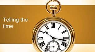 Презентація "Telling the time"