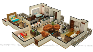 Rooms in the house