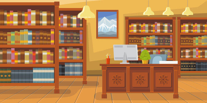 Library Cartoon Images – Browse 52,641 Stock Photos, Vectors, and Video | Adobe Stock