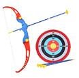 Buy Amitasha Plastic Archery Bow and Arrow Toy Set with Target Board, Multicolour Online at Low Prices in India - Amazon.in