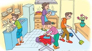 Test. 7 клас. Householdchores. 