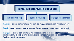 Класифікація мінеральних ресурсів. Ресурсозабезпеченість