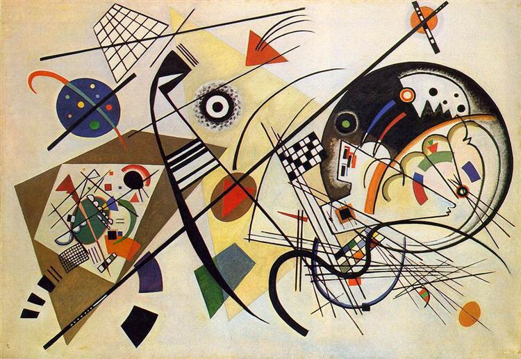 Поперечна лінія, 1923 - Василь Кандінський - WikiArt.org
