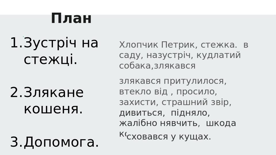 Розвиток мовлення. Письмовий переказ 3 клас | Презентація. Українська мова