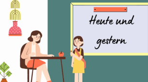 6(2) Lektion 3. Heute und gestern
