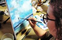 Sip gin and paint a soothing beach scene at this Cork pub - Yay Cork