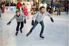 Ice skating in the French Alps - OVO Network