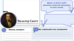 Вальтер Скотт - facebook-сторінка письменника