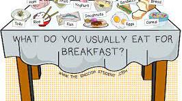What do I have for breakfast?
