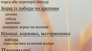 Їжа в роки Голодомору