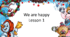 Презентація "We are happy. Lesson 1"