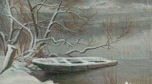 Пейзаж."Коли лілеї сплять"- Юрій Камишний.