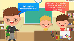 Test>Schulleben>Schulsachen>er-sie-es/Nom./Akk.>«Parallelen»>Lektion 3>5 (НУШ)