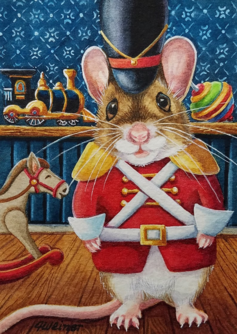 Vintage Christmas Toy Soldier Mouse Limited Edition ACEO | Etsy | Christmas toy soldiers, Vintage christmas toys, Christmas paintings