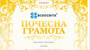 Мої досягнення