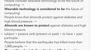 7.5: Passive reporting structures