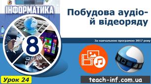 Практичне завдання. Побудова аудіо- й відеоряду