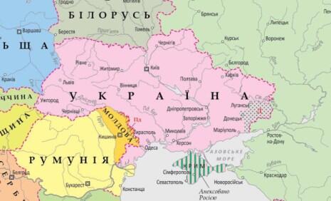 Карта Центрально-Східної Європи на 2014 рік – Лікбез