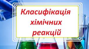 (Копія) Класифікація хімічних реакцій.