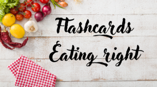 Інтерактивні флеш картки''Eating right''