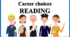 Career choice. READING COMPREHENSION TEST