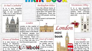 Міні книжечка "London mini book"