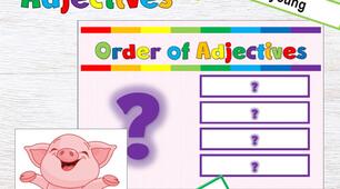 Гра "Order of Adjectives"