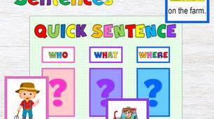 Гра - побудова речень "Quick Sentences"