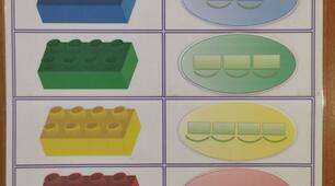 Серія ігор з LEGO           «ШІСТЬ ЦЕГЛИНОК»   Тема :«Назви слово з певною кількістю складів»